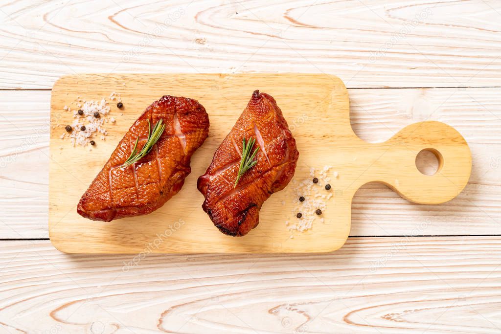 grilled duck breast