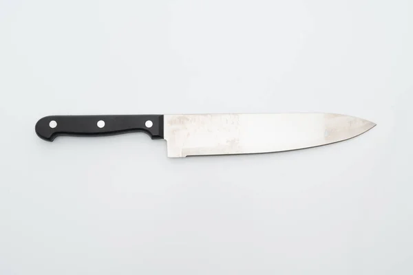 Nůž nádobí na bílém pozadí — Stock fotografie