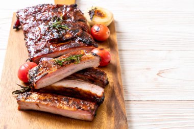 Izgara Barbekü kaburga domuz