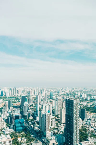 Güzel cityscape mimarisi ve Bangkok Th içinde bina