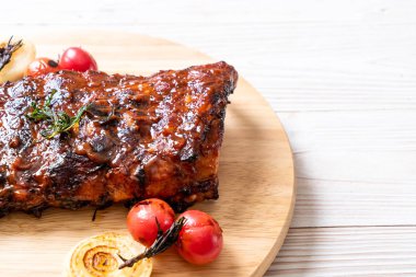 Izgara Barbekü kaburga domuz