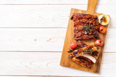 Izgara Barbekü kaburga domuz