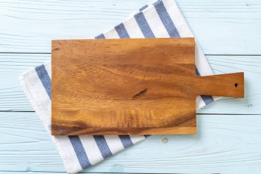 mutfak bezle ahşap tahta boş kesme