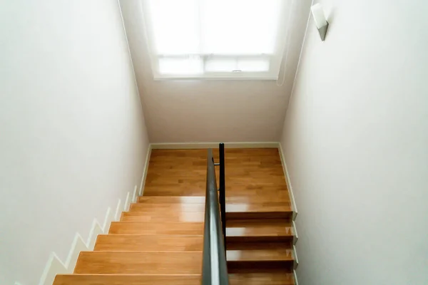 Wooden stairs in the house — Stock Photo, Image