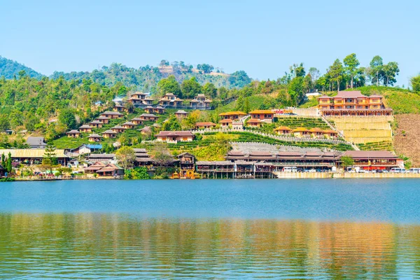 Zakázat Rak thajské, čínské osídlení v Mae Hong Son, Thajsko. — Stock fotografie