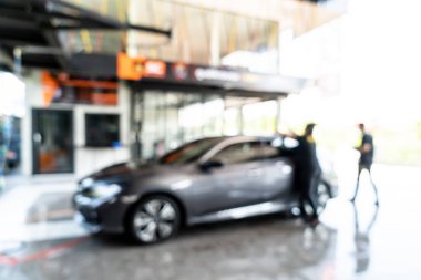 araba bakımı soyut bulanıklık araba yıkama