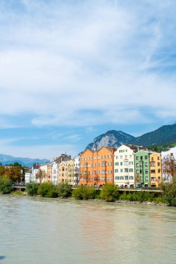 Innsbruck cityscape, Avusturya.