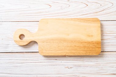 mutfak bezle ahşap tahta boş kesme