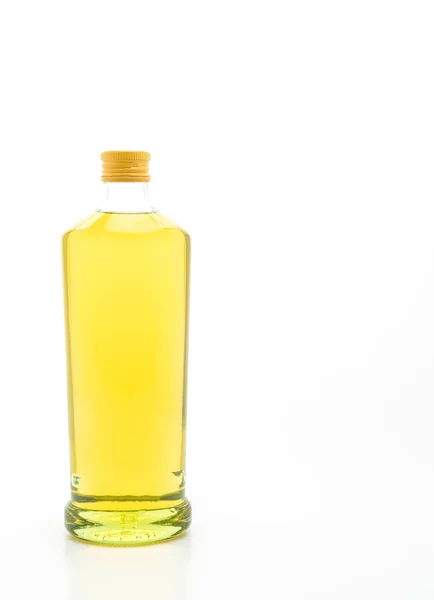 Оливки масла пляшки — стокове фото