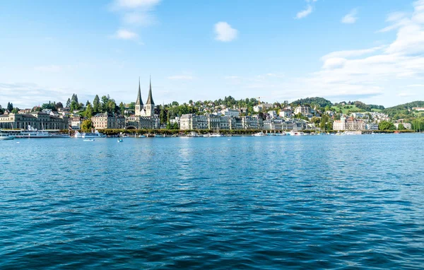 Paesaggio urbano di Lucerna in Svizzera — Foto Stock