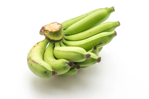 Plátano aislado sobre fondo blanco — Foto de Stock