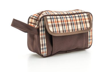 beyaz kumaş el çantası