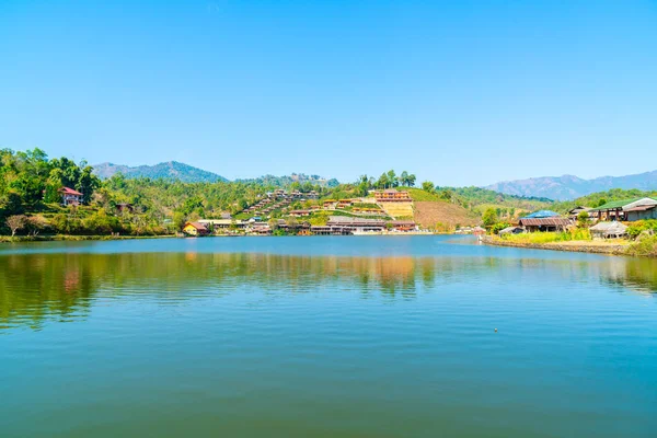 Rak Thai, Mae Hong Son, Tayland Çinli bir yerleşim yasağı. — Stok fotoğraf