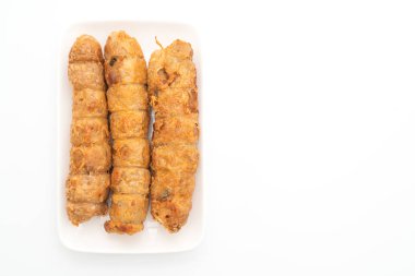 Derin kızarmış Yengeç rulo