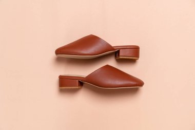 kadın moda deri ayakkabı