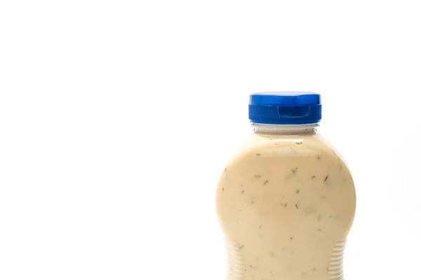 Salad cream bottle — Stock Photo, Image