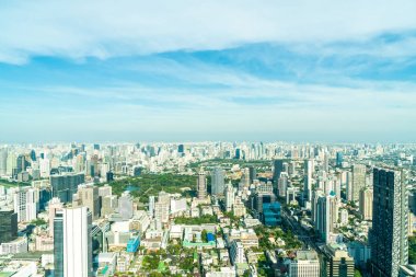 Güzel cityscape mimarisi ve Bangkok Th içinde bina