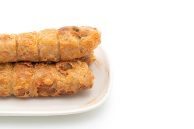 Derin kızarmış Yengeç rulo