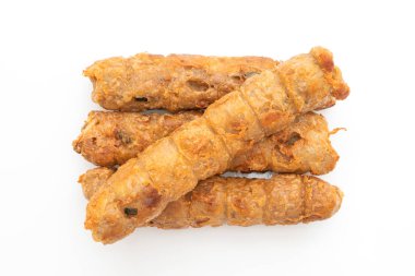 Derin kızarmış Yengeç rulo