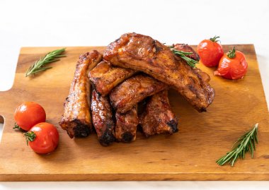 Izgara Barbekü kaburga domuz