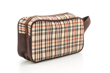 beyaz kumaş el çantası