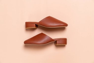 kadın moda deri ayakkabı