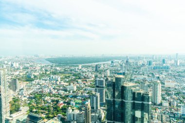 Güzel cityscape mimarisi ve Bangkok Th içinde bina