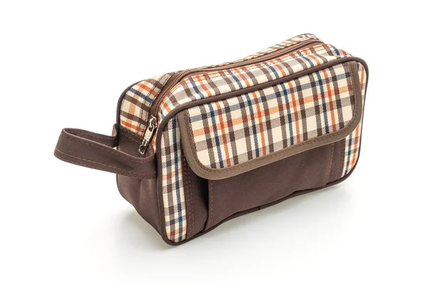 beyaz kumaş el çantası