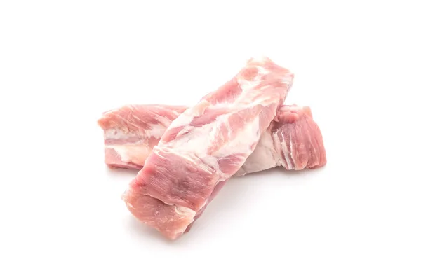Costillas de cerdo crudas frescas —  Fotos de Stock