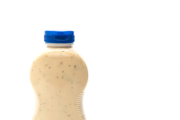 Bottiglia di crema di insalata — Foto Stock