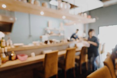 kafe restoranda soyut bulanıklık