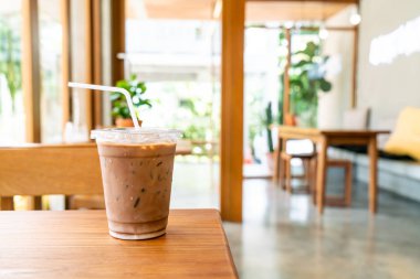 buzlu mocha kahve fincanı 