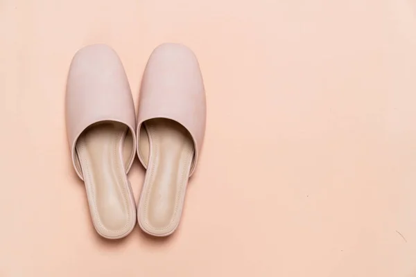 Ženy módní kožené boty — Stock fotografie