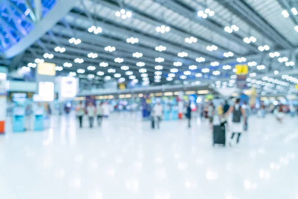Soyut bulanıklık ve ufuk Havaalanı terminal iç 