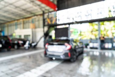 araba bakımı soyut bulanıklık araba yıkama