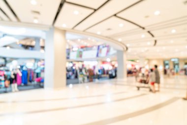 Soyut bulanık alışveriş merkezi