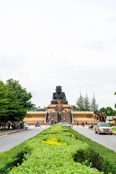 HUA HIN, TAILANDIA - 10 de diciembre de 2018: Luang Pu Sapo Estatua de Buda en — Foto de Stock