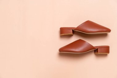 kadın moda deri ayakkabı