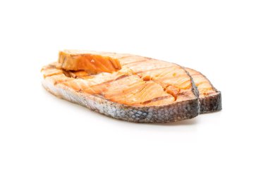 ızgara somon biftek fileto