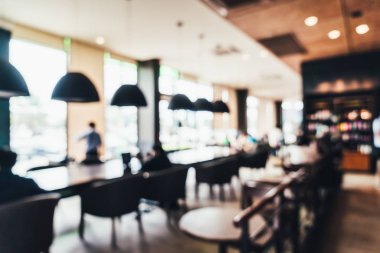 soyut bulanıklık ve defokus kahve dükkanı ve kafe restoran