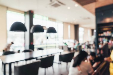 soyut bulanıklık ve defokus kahve dükkanı ve kafe restoran
