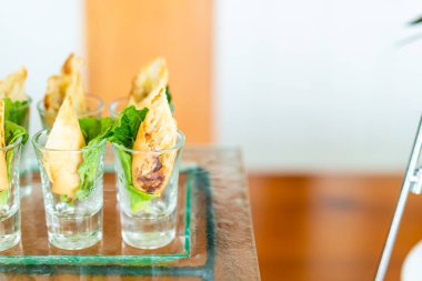 kızarmış jambon peynir rulo