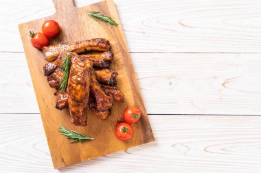 Izgara Barbekü kaburga domuz