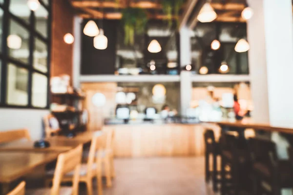Abstrato borrão e desfocado café restaurante — Fotografia de Stock