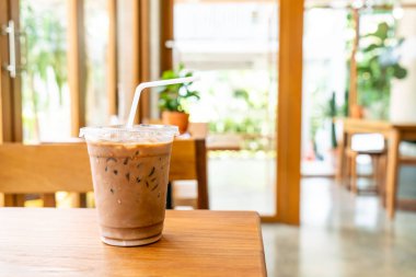 buzlu mocha kahve fincanı 