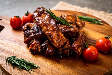 Izgara Barbekü kaburga domuz