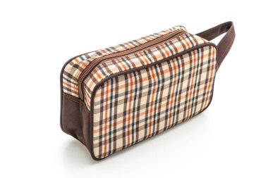 beyaz kumaş el çantası