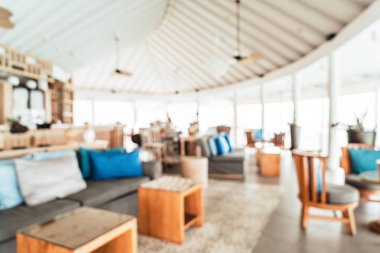 Soyut bulanıklık ve ufuk lobi otel iç backgrou için