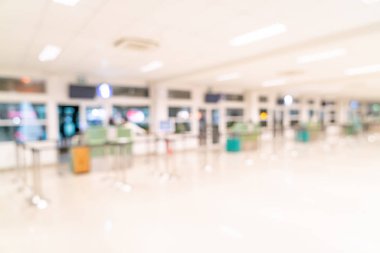 Havalimanı arka plan için soyut bulanıklık 