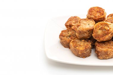 Derin kızarmış Yengeç rulo